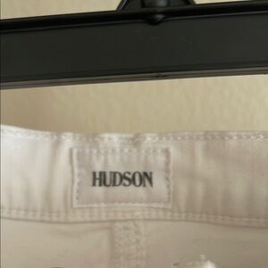 Hudson White Shorts